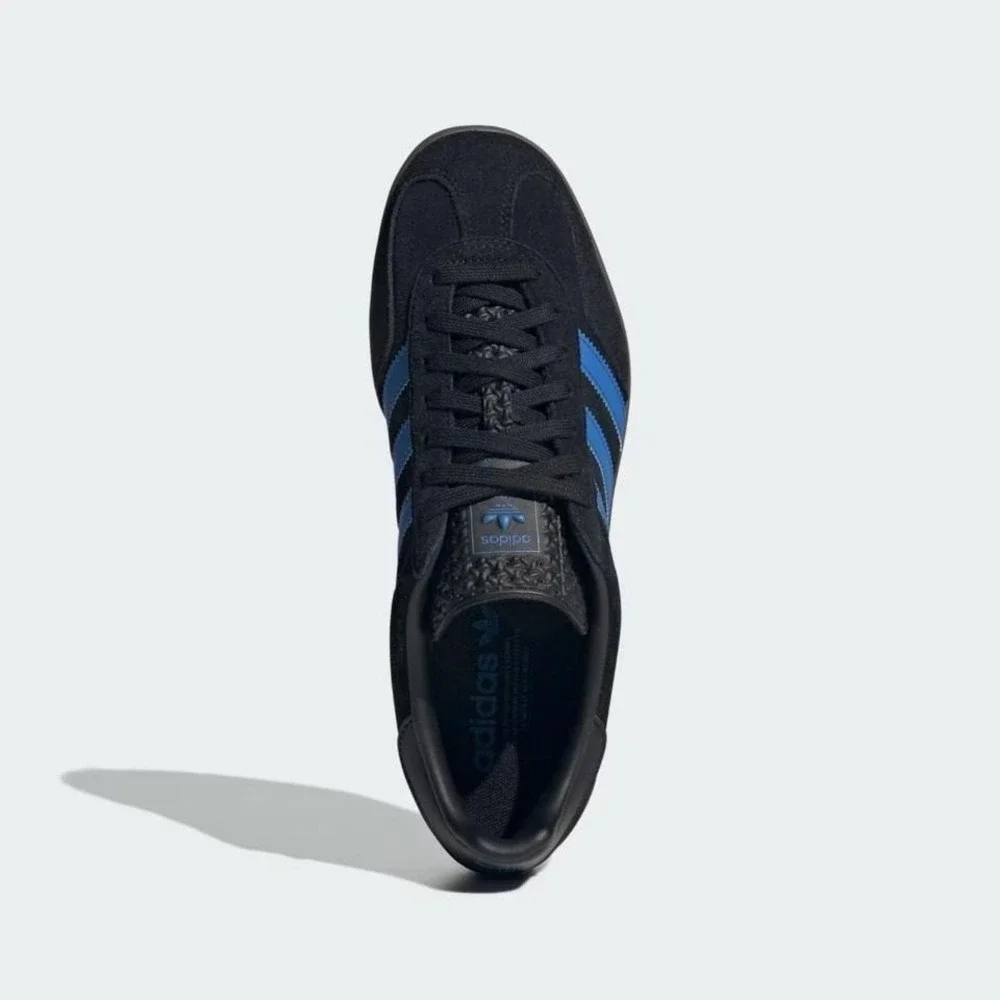 9M / 10W - [NEW] Men's adidas‎ Gazelle Indoor Shoes 'Black' JQ2692